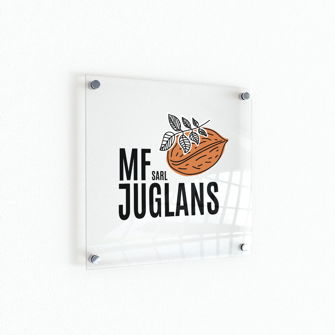 Logo MF Juglans, entreprise d'importation de noyers